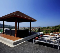 Pool Villa Modern с 3 спальнями с видом на море в Вилла Kata Sea View