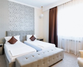 Двухместный номер Deluxe 2 отдельные кровати в Dora Hotel