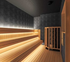 Двухместный номер Standard 2 отдельные кровати в Natural Hot Springs Spa Hotel Hananoi Osaka