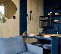 Сканди №11 "Вода" (оснащение дома, стоимость купели и бани см. Подробнее) в Dacha