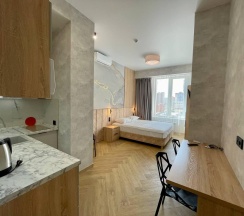 1-комнатные апартаменты студия в В Гости!