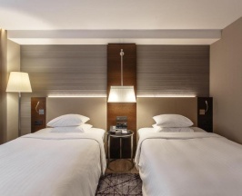 Номер Делюкс с 2-я раздельными кроватями с видом на город в Sheraton Nizhny Novgorod kremlin