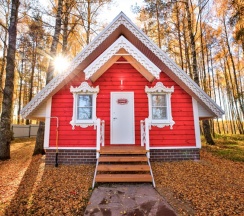 Дом Студия в лесу с бочкой Фурако в Агропарк Ясенево