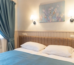 Таунхаус с электрическим камином в Лепота