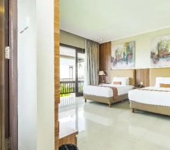 Вилла с 2 комнатами с балконом в Sotis Villa Canggu