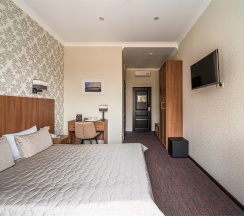 Стандарт двухместный с двуспальной кроватью в Kravt Sadovaya Hotel