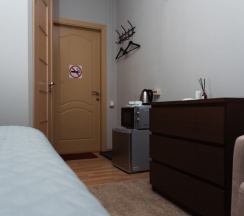 Двухместная комната с собственной ванной комнатой в МК Мокко