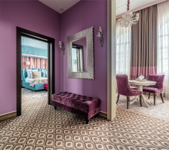 Люкс Двухкомнатный с кроватью «king-size» в Albora Boutique Hotel