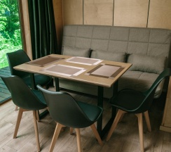 6-ти местный дом с панорамными окнами и открытой террасой  №4 в Уютные Ёлы