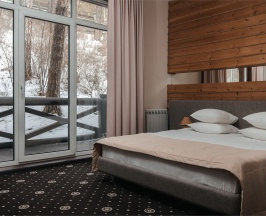 КОРПУС «ПРЕЗИДЕНТСКИЙ». Де Люкс, торцевой балкон в Марьин Остров