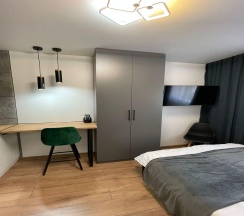 1-комнатный номер стандарт с 1 двуспальной кроватью в Городок