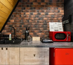 Aframe Luxe Black | Банный чан на территории в Берёзовая роща