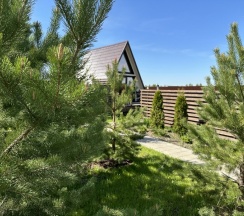 A-Frame №4 (оснащение дома, стоимость банного чана и бани см. Подробнее) в Dacha