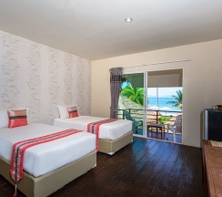 Номер Deluxe с балконом и с видом на океан в Koh Yao Heaven Beach Resort