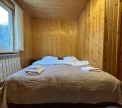 Номер стандарт с 1 двуспальной кроватью в Лесная Сказка