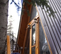 Шале треугольное в Экоотдых Архыз