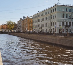 Квартира в Апартаменты на набережная канала Грибоедова, 22