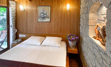 Бунгало с видом на сад в Kayezta Hotel Alacati