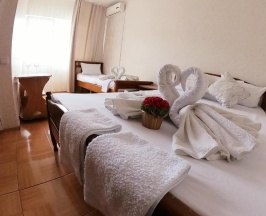 Трехместный номер с видом на море /Без питания или ALL INCLUSIVE + BAR в Лагуна