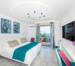 Двухместный номер Executive Seaview (двуспальная кровать) в Positano Art Hotel Pasitea