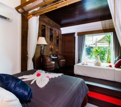 Семейная вилла с балконом и с красивым видом из окна в The samui beach resort