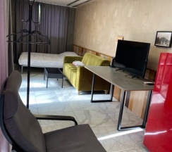 Двухместный коттедж с красивым видом из окна двуспальная кровать в Koban Spa Resort