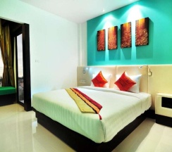 Двухместный номер Deluxe с балконом двуспальная кровать в The BluEco Hotel