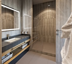 Двухместный номер Standard с красивым видом из окна двуспальная кровать в Wyndham Garden Astana