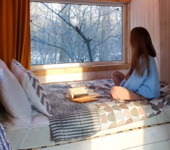 Круглый дом "Вращение 360" в Дом на дереве