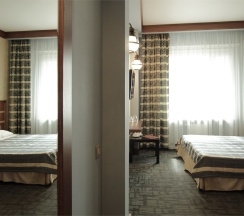 Стандартный номер с 1 двуспальной кроватью в Аврора-hotel