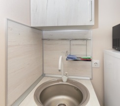 мини-студия стандарт для 1 гостя с большим окном (центр, ул. Сакко, 24, "Vivaldi"), 416 в Viva aparts