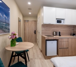 1-комнатные апартаменты студия ул. Матроса Железняка, 2 в Merino home (Мерино хоум) улице Матроса Железняка 2