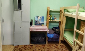 Кровать в общем номере с 5 двухъярусными кроватями (общие удобства) в Гагарин