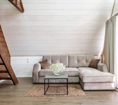 Семейный коттедж с балконом в Сопка