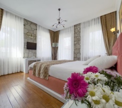 Двухместный номер Deluxe двуспальная кровать в Kayezta Hotel Alacati