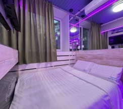 Двухместный номер Стандарт №8 двуспальная кровать в Gipnoz