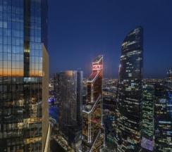 Однокомнатный Люкс 61 этаж 50 м² ЖК «Neva Towers» в InPremium Москва-Сити
