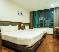 Двухместный номер Standard (2 отдельные кровати) в Capecia Danang Hotel & Apartment