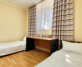 Двухместный номер Economy 2 отдельные кровати в Alma-Ata Hostel