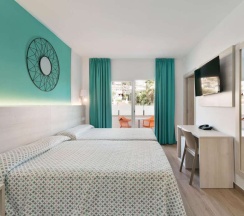 Двухместный номер двуспальная кровать в Hotel Best Lloret Splash