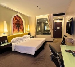 Двухместная студия (2 отдельные кровати) в The Davis Bangkok Hotel