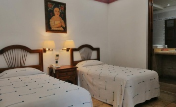 Двухместный номер Standard 2 отдельные кровати в Hotel Aitana Oaxaca