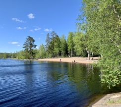 Коттедж с сауной в На медном озере