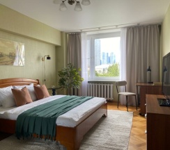 3к апартаменты у метро Смоленская рядом с Домом Правительства в Апарт Комфорт