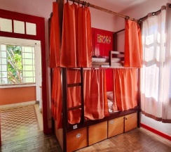 Кровать в общем номере в Red Monkey Hostel: Barra Funda