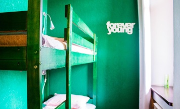 Номер эконом с 2 односпальными кроватями в U hostel