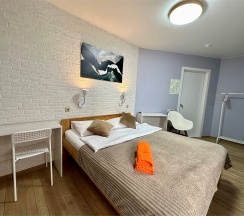 Двухместный номер с одной большой кроватью (DBL) в Riverside Hotel