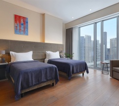 Grand Apartment с 2 односпальными кроватями в Diamond Apartments