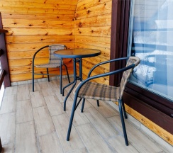 Номер люкс с 1 двуспальной кроватью (мансарда) в Тучково