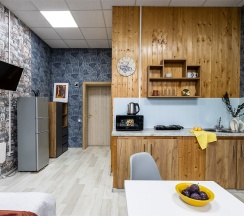 Трехместные Апартаменты с кухней в Лебяжье